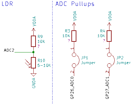 ADC-pullups